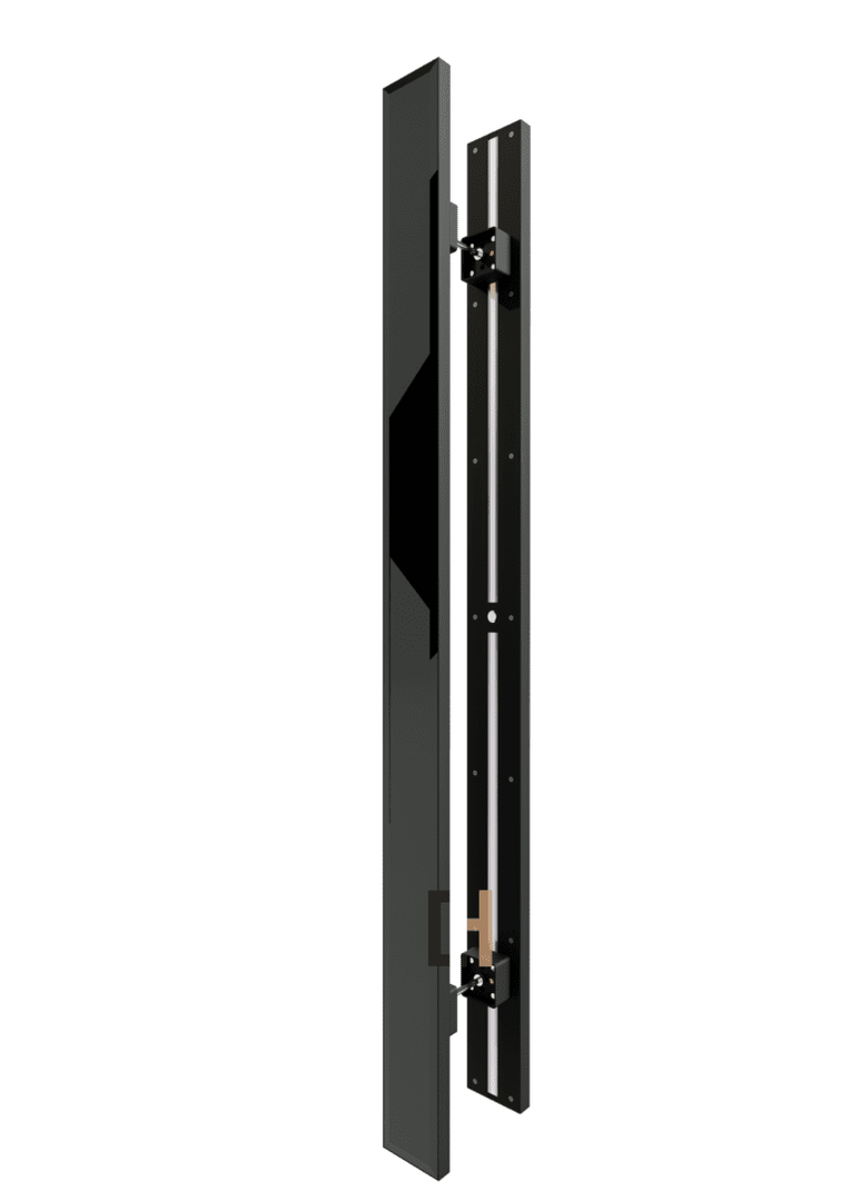 Ручка-скоба Арт. 125х35 Glass Facet Premium, L-1800 мм_2