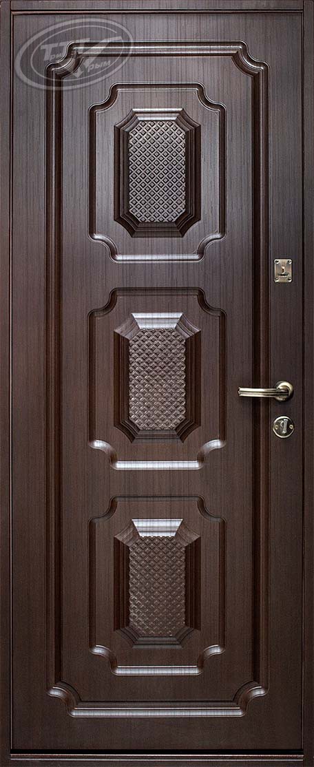 Двери в дом «Мозаика» покрытие полиуретан
