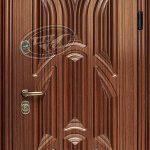 Входная металлическая дверь «Лотос» 3D