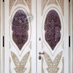Двустворчатая дверь в частный дом «Роксолана St»