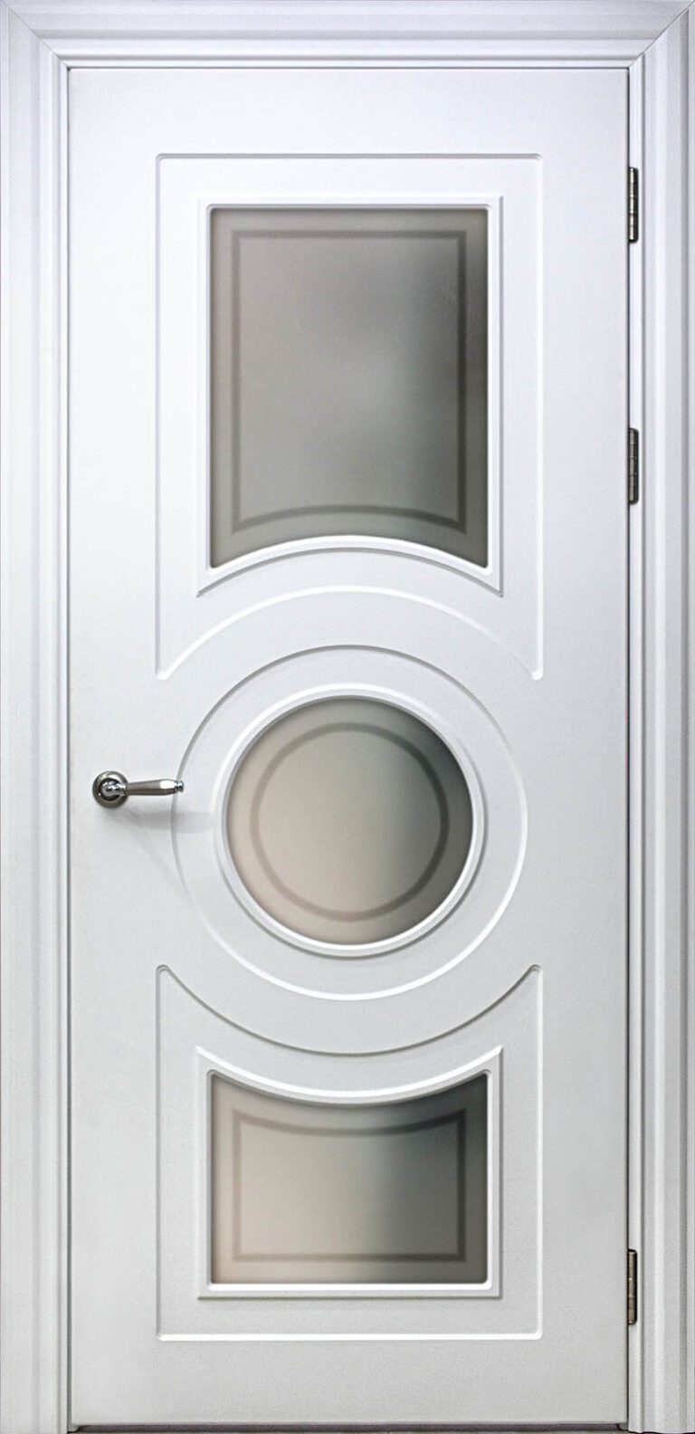 Межкомнатные двери белого цвета «Андэор»_1
