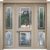 Межкомнатная дверь Прованс с боковыми фрамугами