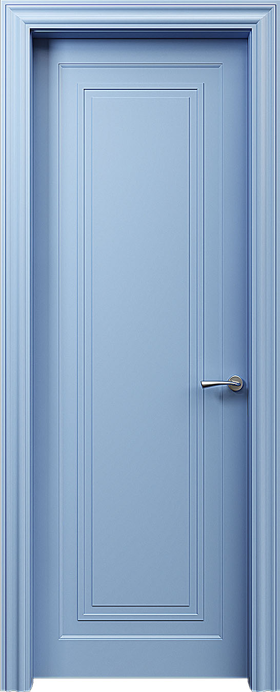 Межкомнатная дверь Кантата (синяя, белая, красная, серая)_2