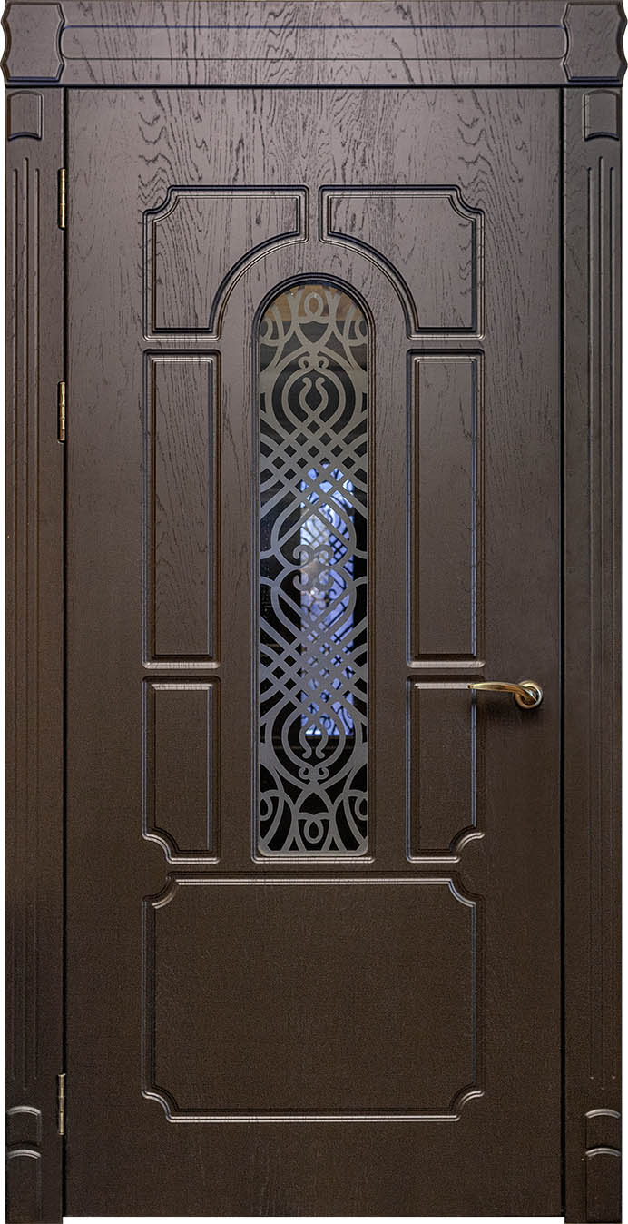 Межкомнатная дверь Castle  со стеклом
