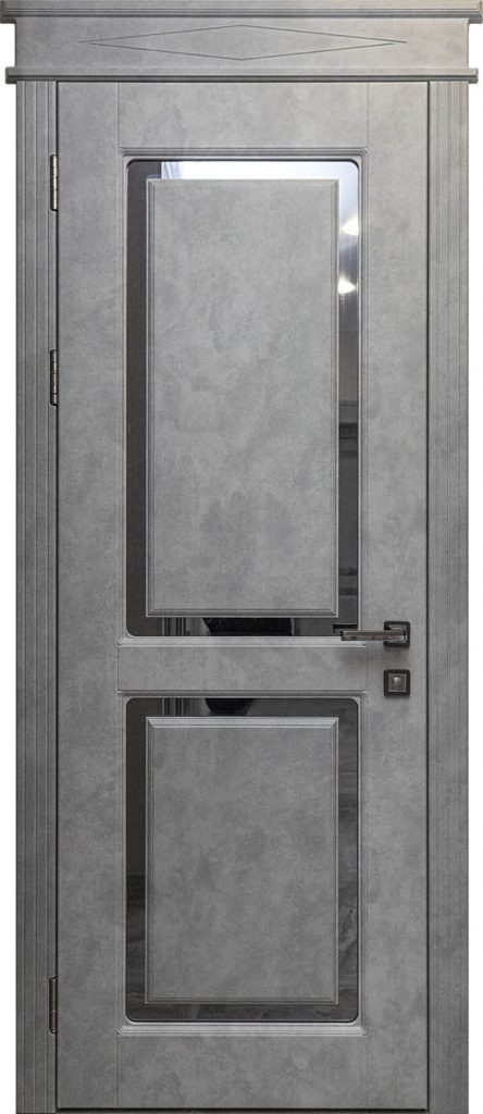 Межкомнатная дверь Прованс в покрытии бетон