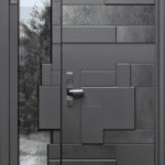Дипломат — Муар. Дверь с боковой фрамугой и скрытыми петлями