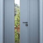 Двустворчатая дверь со скрытыми петлями «Сейф»