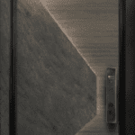 Входные двери с подсветкой «Лазер»